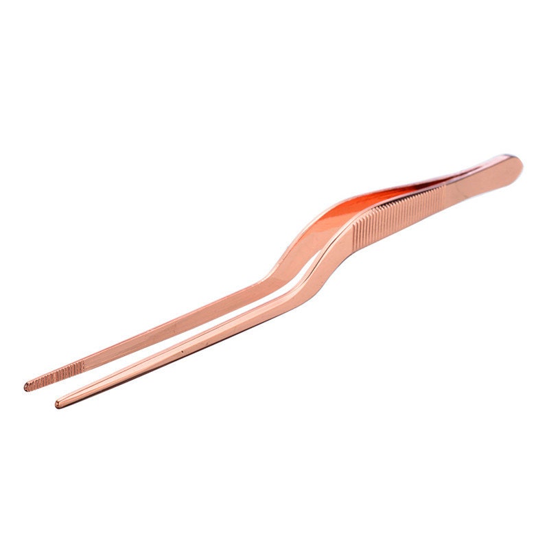 Personalized Multi Purpose Plating Kitchen Tweezers with Precision Stainless Steel Tongs for Pince Culinary Cuisine Cooking and Plating Food
