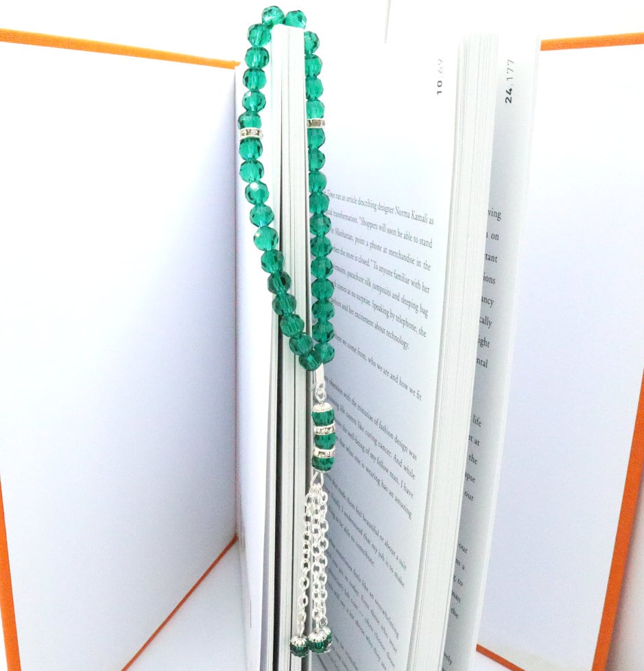 Tasbih Prayer Beads With 33 Islamic Zikr Beads For Counting Misbaha, Tasbeeh, Subha, And To Give As Islamic Gifts During Eid And Ramadan