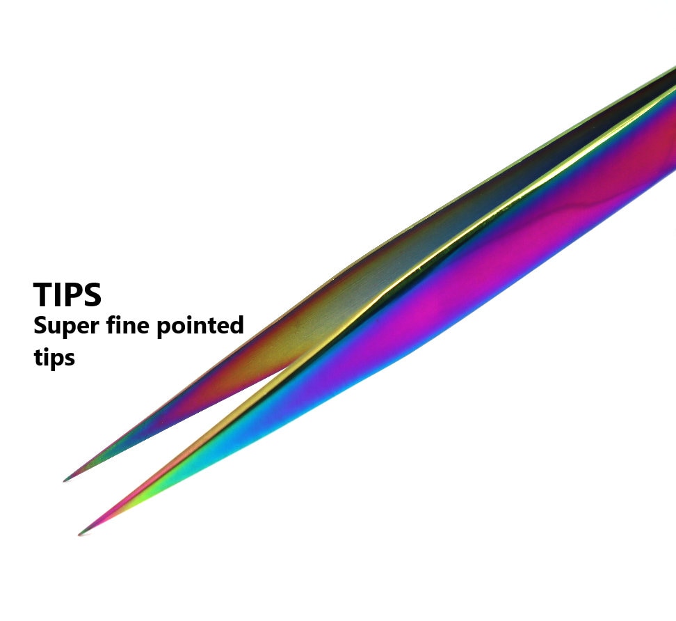 Eyelash Extension Tweezers Set For Eye Lash | Professional Personalized Volume Tweezers | Cross Locking Diamond Painting Jewelry Tool 3D 6D