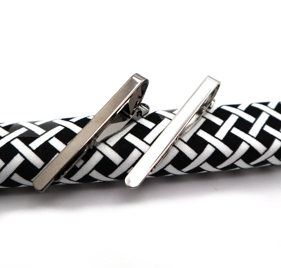 Personalized Tie Clip Bar For Groomsmen And Father Of The Bride And Groom | Engraved Tie Bar Clip For Wedding, Groomsman & Gift Occasions