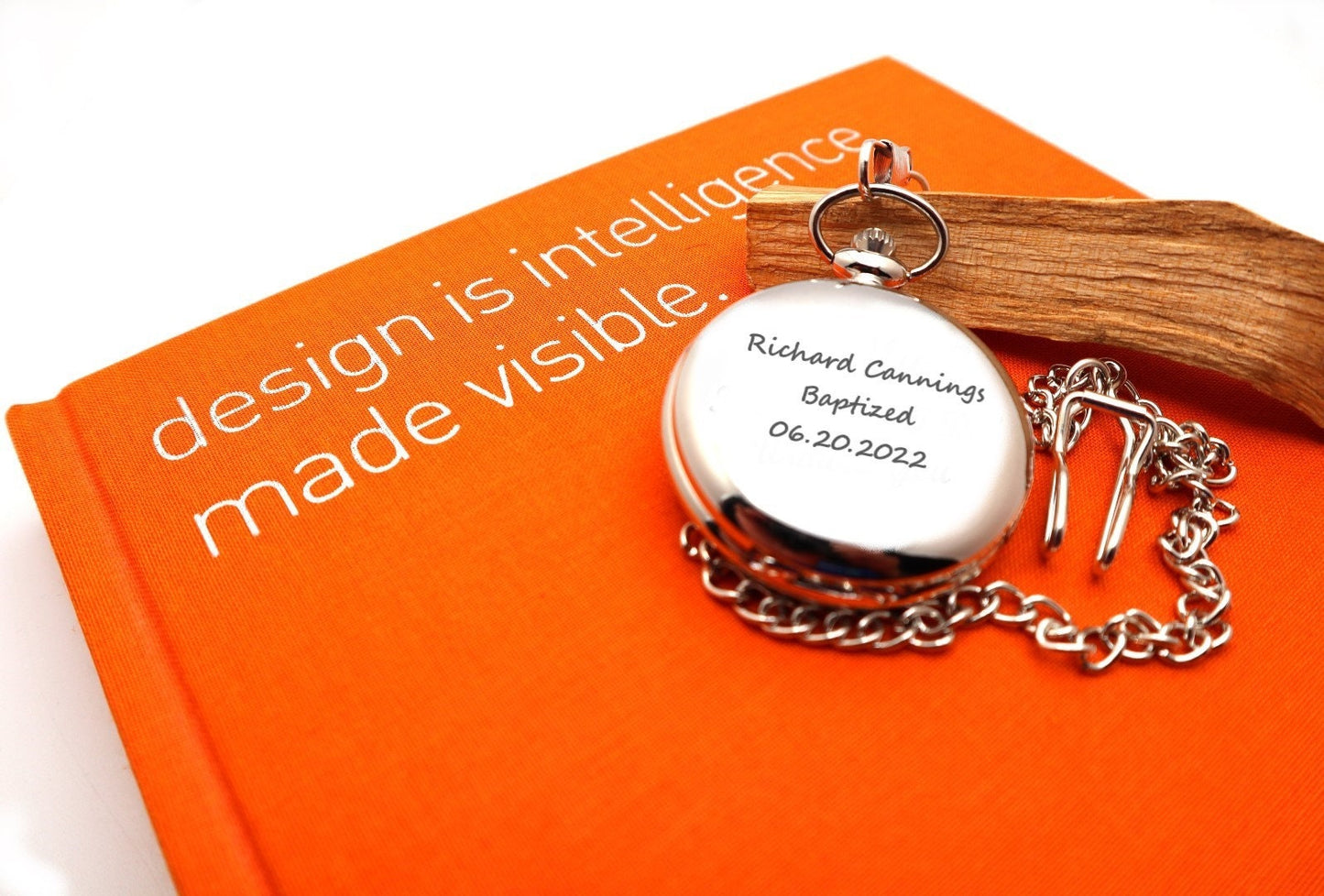 Personalized Pocket Watch For Groomsmen | Custom Pocket Watch Chain for Groomsman | Engraved Watch For Father of the Bride Wedding Gift