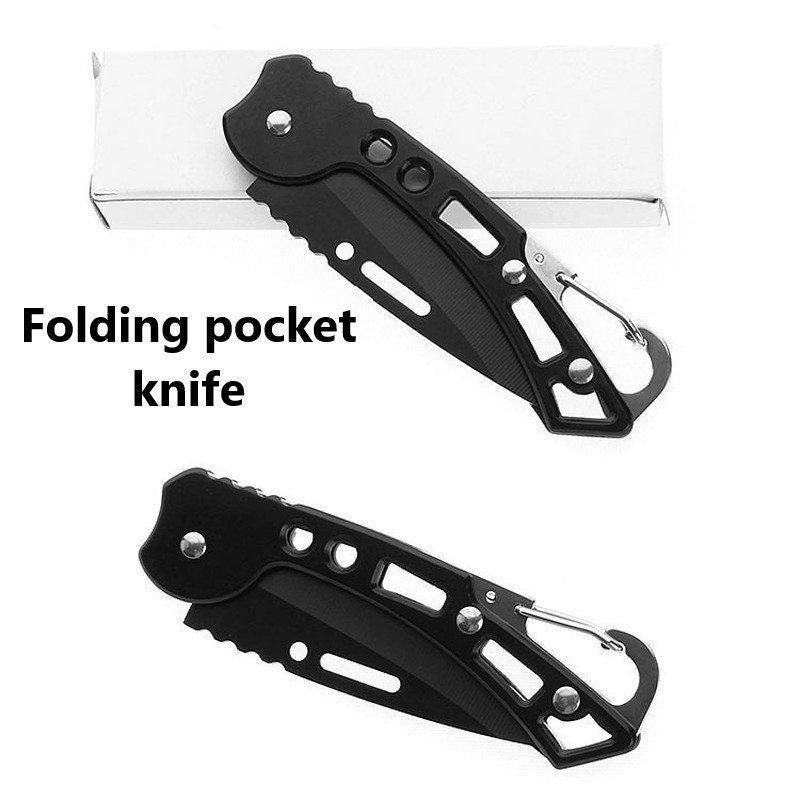 Personalized Pocket Knive For Anniversary Gift, Groomsmen Gift and Gift For Him | Custom Engraved Mini Folding Tactical Pocket Knife