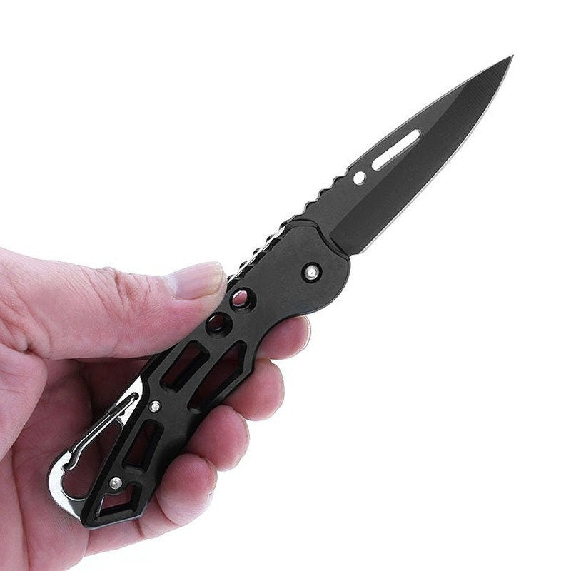 Personalized Pocket Knive For Anniversary Gift, Groomsmen Gift and Gift For Him | Custom Engraved Mini Folding Tactical Pocket Knife