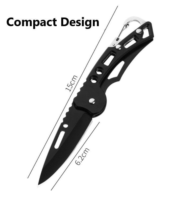 Personalized Pocket Knive For Anniversary Gift, Groomsmen Gift and Gift For Him | Custom Engraved Mini Folding Tactical Pocket Knife