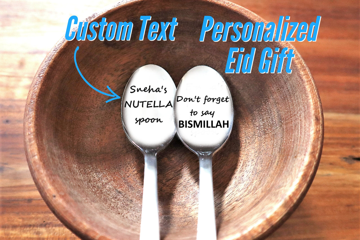 Personalized Eid Gifts For Family Friends And Kids | Custom Engraved Unique Islamic Eid Gifts For Him Or Her with Personalized Eid Message