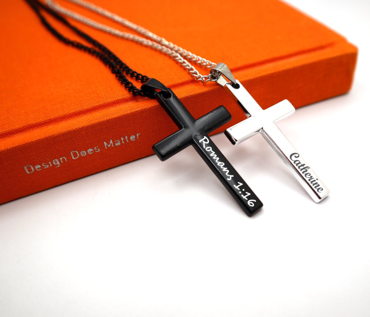 Custom Engraved Cross Necklace For Christening And Confirmation Gift For Girls And Boys, Personalized Cross For Baptism And Communion Gift