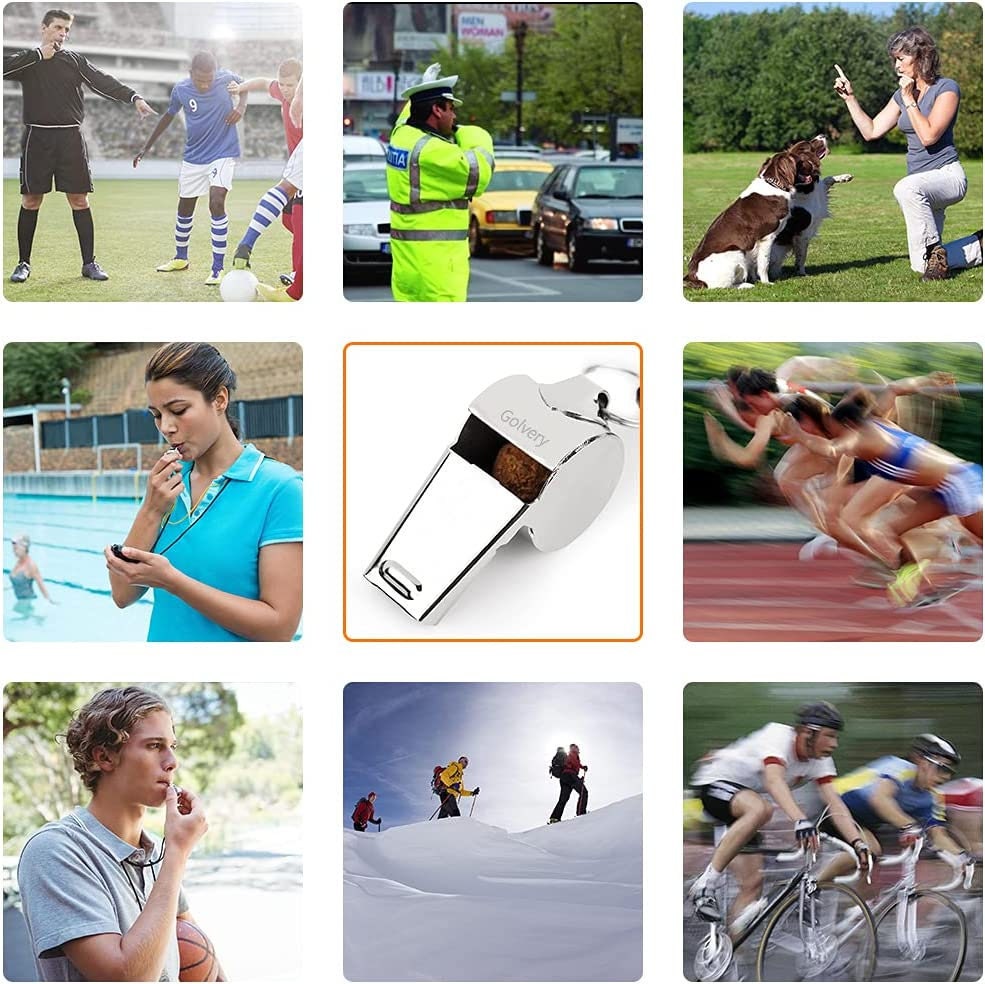 Custom Whistle Necklace Personalized for Referees And Coaches | Engraved Coach Gift For Soccer, Football, Basketball, Hockey And Lifeguards