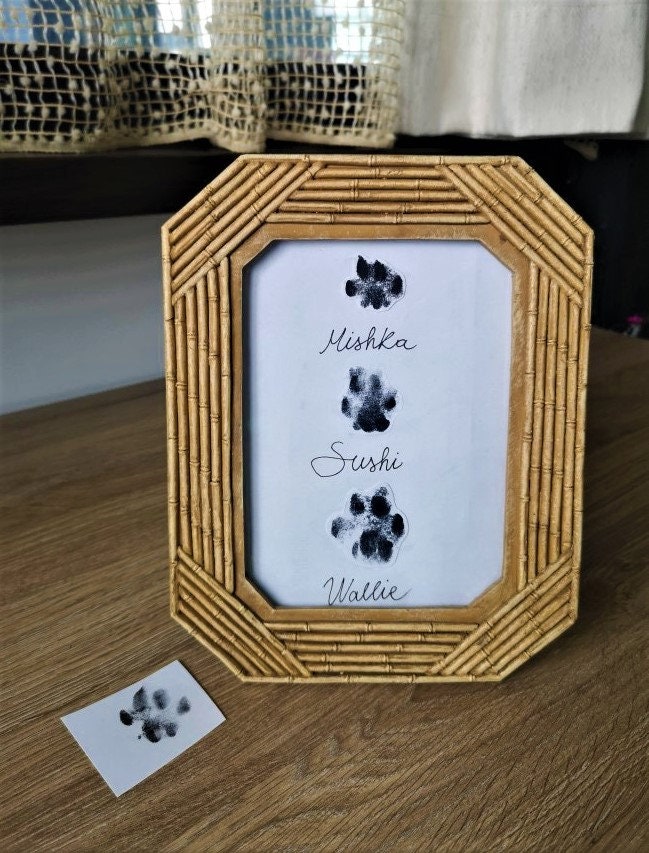 Baby Hand And Foot Print Image Transfer Pad, Newborn Baby Shower Gift, New Born Clean No Touch Ink Pad, Inkless Handprint Footprint Transfer