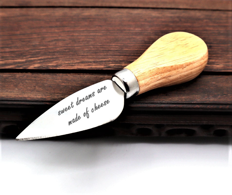 Personalized Charcuterie Knives Set With Custom Engraved Cheese Board, Engraved Cheese Knife Set With Your Tailored Message For Wedding Gift