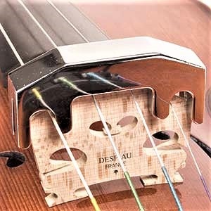 Custom Engraved Metal Violin Mute For Your Quiet Violin Practice, Personalized Violin Mute Silencer Music Gift For Your Melodic Journey