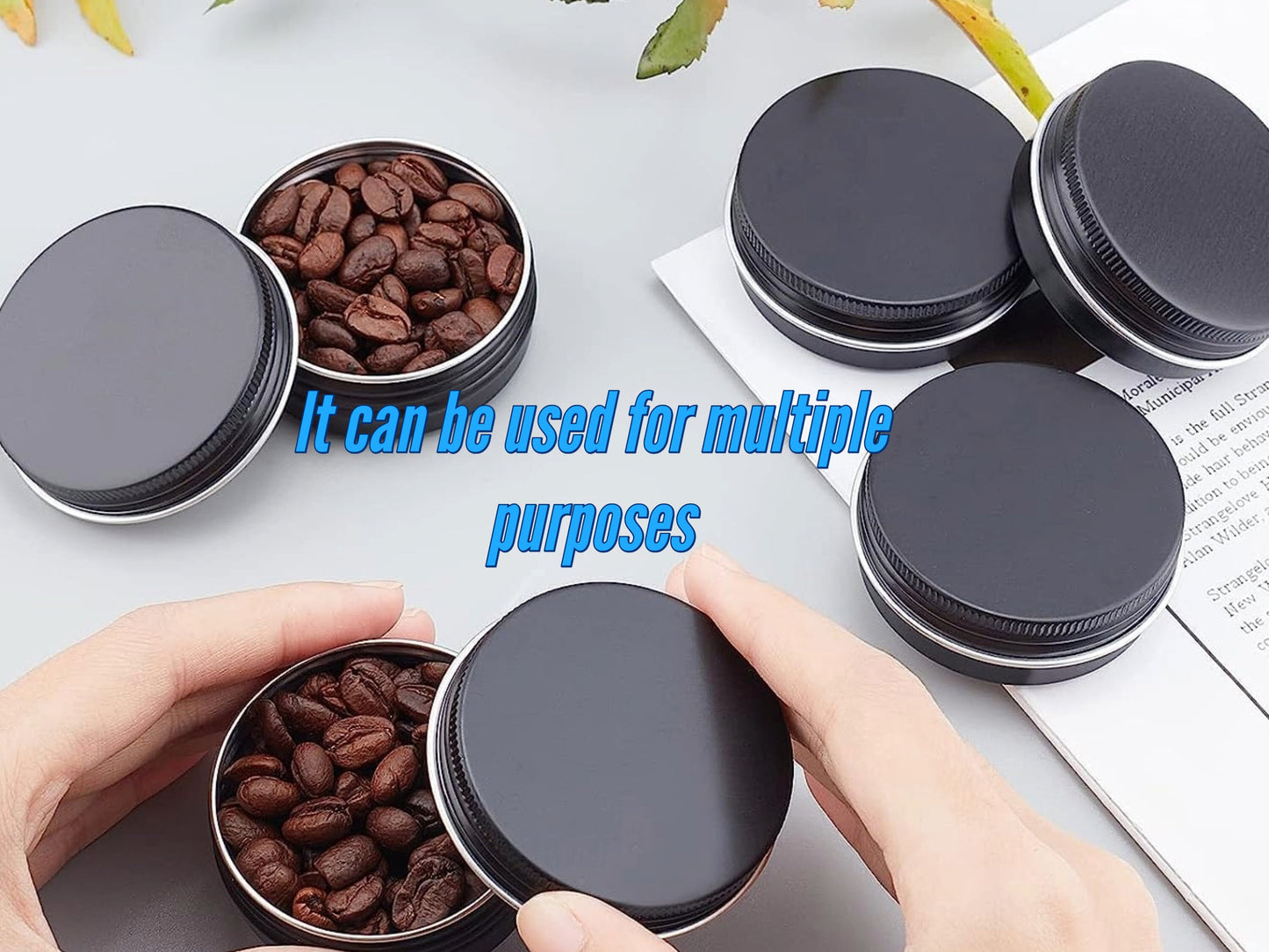 Personalized Memorial Lock Of Hair Keepsake Tin Box With Engraved Custom Image And Text | Engraved Memorial Tin Box Container For Pet Hair