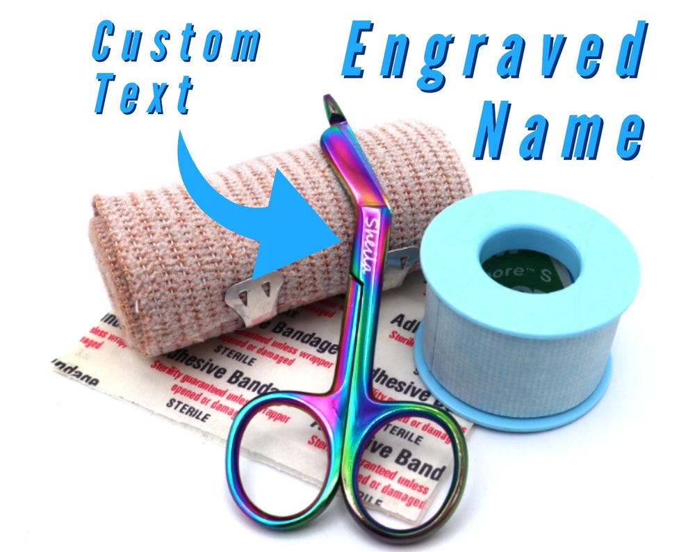 Small Personalized Bandage Scissors