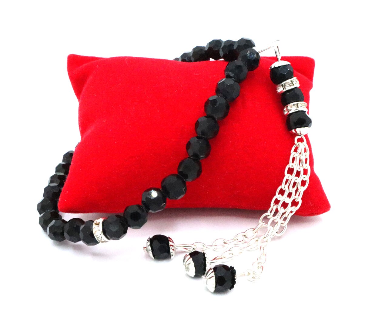 Tasbih Prayer Beads With 33 Zikr Beads Used For Counting Misbaha, Tasbeeh, Subha, Sibha, And To Give As Islamic Gifts During Eid And Ramadan
