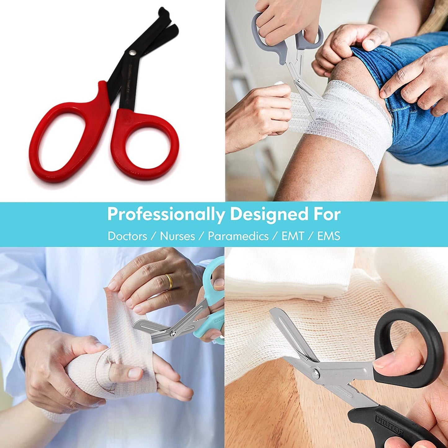 Personalized Trauma Shear Bandage Scissor For Nurses, Nursing Students, Vet Tech Gift Ideas, Nurse Appreciation Gift - EMT First Aid Scissor