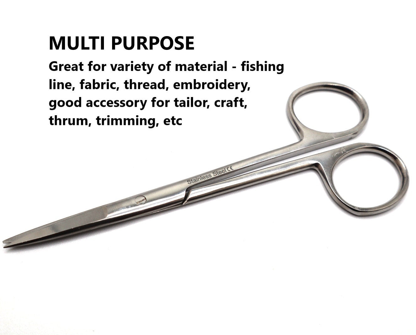 Engraved Small Scissor For Sewing, Pruning, Needle Craft, Stitching, Embroidery Thread Snips, and Cross Stitch | Personalized Gift - DIY