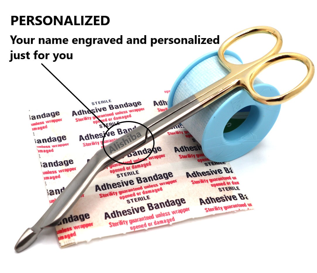 Engraved Nurse Gift Bandage Scissors For Nurses And Nursing Students, Vet Tech Week Gift Ideas, Nurse Appreciation & Veterinary Technician
