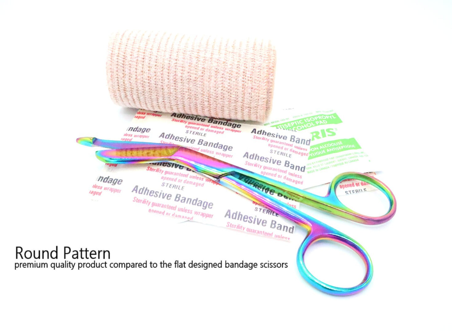 Custom Engraved Bandage Scissors For Vet Tech, Nurses and Nursing Students, Vet Tech Week Gift Ideas For Nurse Appreciation - Stethoscope
