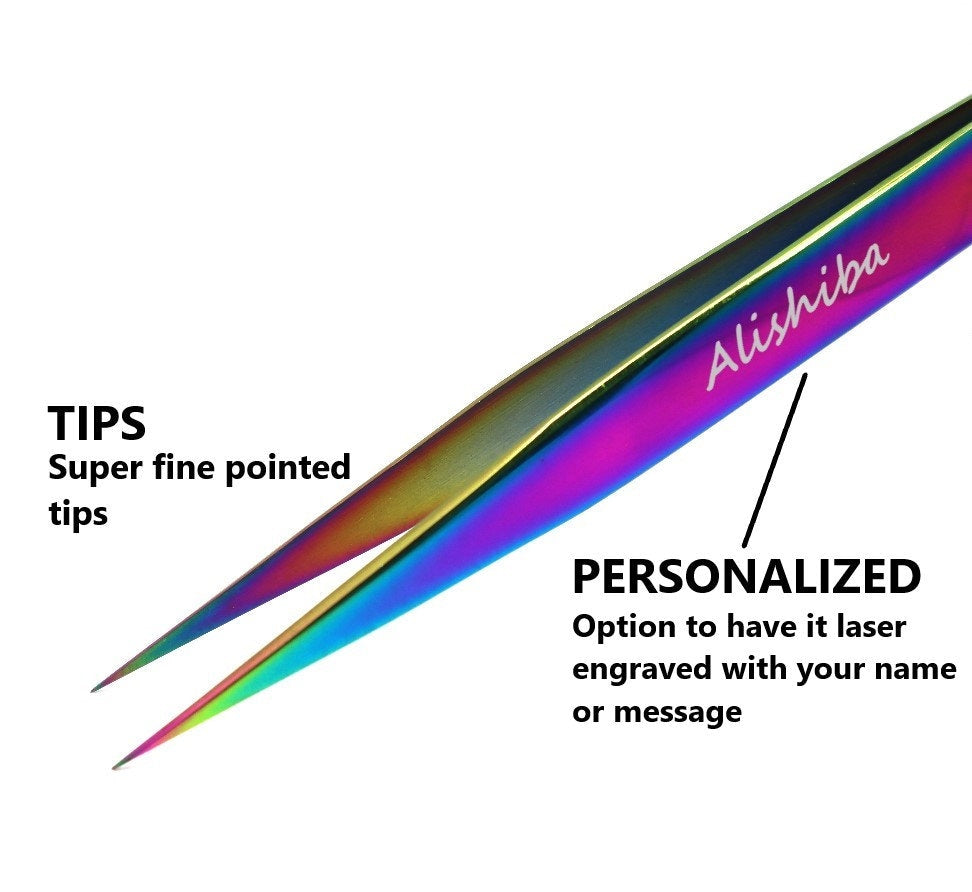 Eyelash Extension Tweezers Set For Eye Lash | Professional Personalized Volume Tweezers | Cross Locking Diamond Painting Jewelry Tool 3D 6D