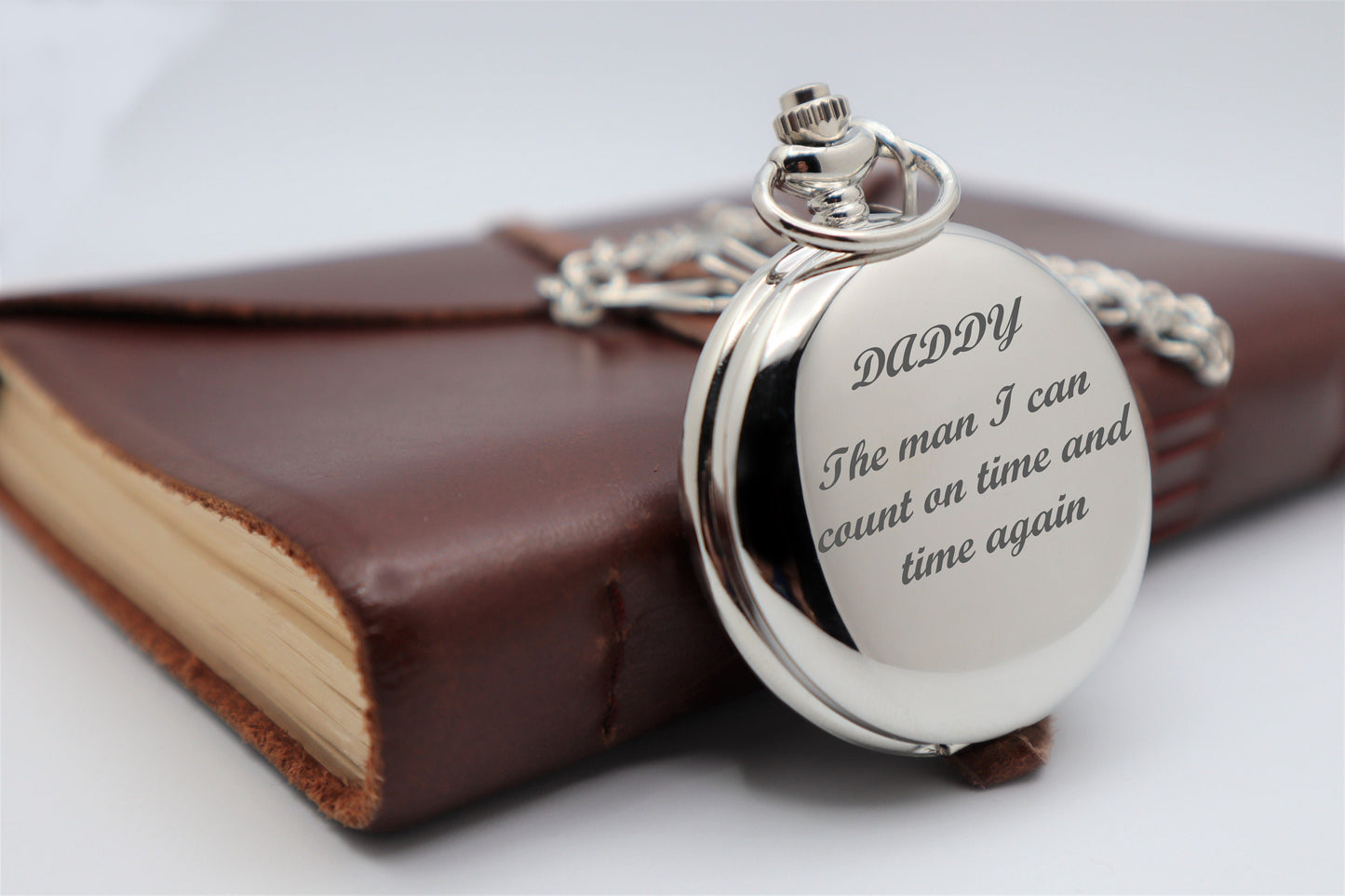 Pocket Watch Personalized | Engraved Pocket Watch | Custom Vintage Looking Pocket Watches With Chain | Gift For Dad | Gift For Him Boyfriend