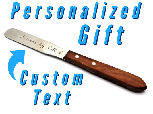 Personalized Baking Spatula Kitchen Gift  For Holidays And Housewarming | Engraved Spatula Retirement Gift For Mom With A Kitchen Apron