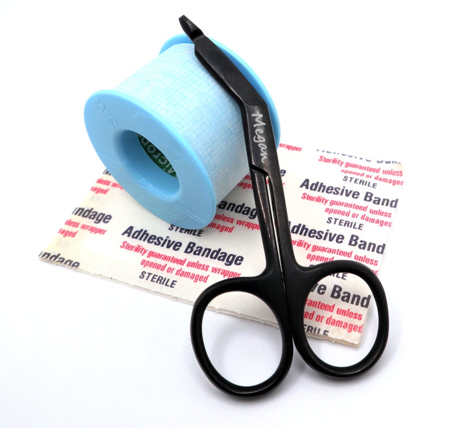 Vet Tech Gift Set With Personalized Bandage Scissors And Suture Scissor For Nurse And Nursing Students, Engraved Nurse Gifts and Accessories