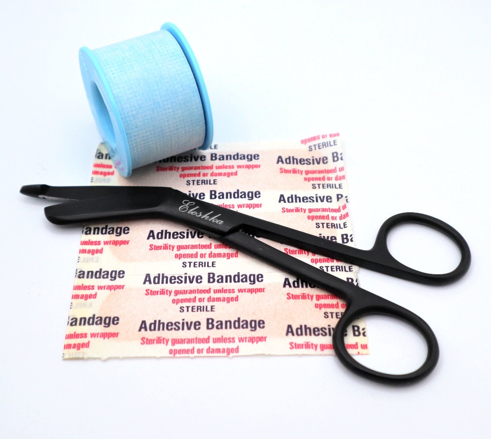 Personalized Gift Set For Nurses With Bandage Scissor, Hemostat, Suture Scissor | Nursing Students, Veterinary Vet Tech Stethoscope Nurse