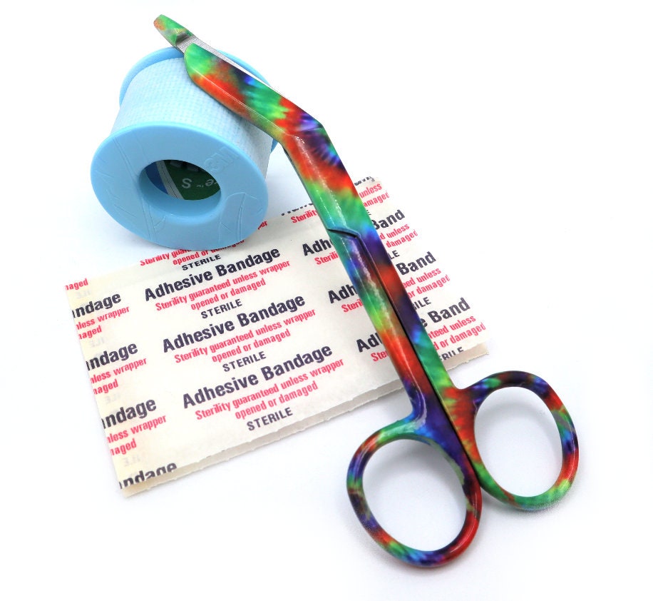 Custom Nurse Appreciation Bandage Scissors, Gift For Vet Tech Veterinary Nursing & Vet Students, Personalized Gifts for RN, Nurse Badge Reel