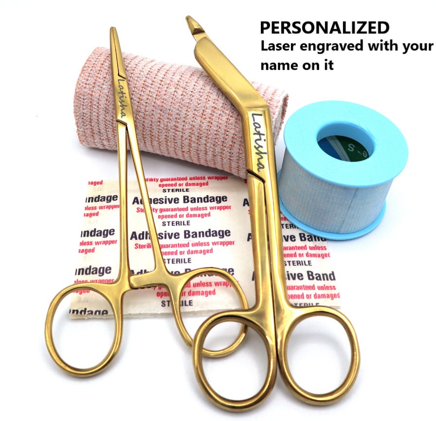 Veterinarian Gift Set With Bandage Scissors And Hemostat For Nurse, Vet Tech, Nursing Students, Veterinary Vet Graduation Gift - Stethoscope