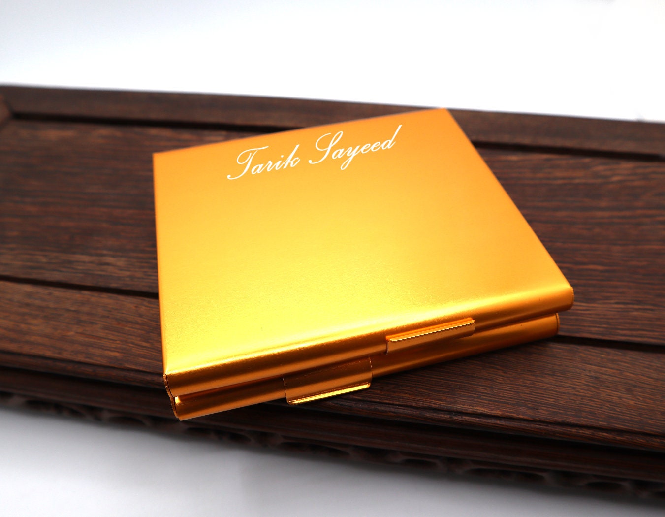 Personalized Gold Cigarette Case | Cigarrette Holder Case | Cigarrette Case For Woman | Cigaretter Case | Gift For Him Gift For Men And Dad