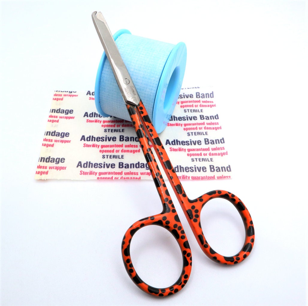 Personalized Suture Scissor To Use With Nurse Bandage Scissors and Hemostat | Veterinary Vet Tech And Nurse Appreciation Gift For Nurses RN