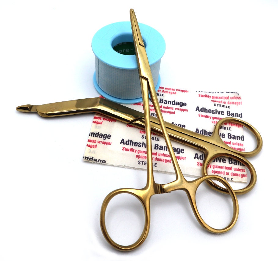 Veterinarian Gift Set With Bandage Scissors And Hemostat For Nurse, Vet Tech, Nursing Students, Veterinary Vet Graduation Gift - Stethoscope