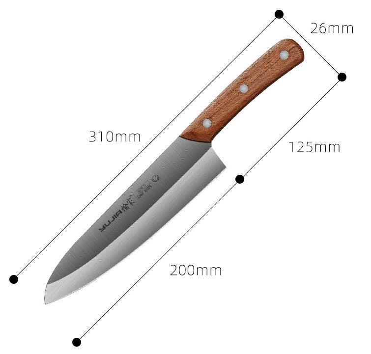 Personalized Japanese Chef Knife | Engraved Chef's Knife Set With Cutting Board For Culinary Gift | Custom Handmade Kitchen Knives For Gift