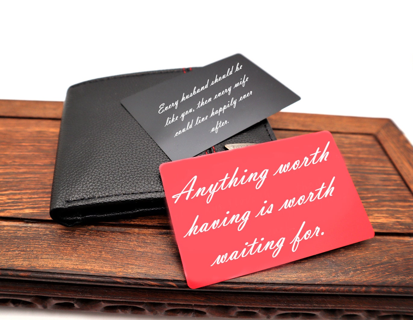 Deployment Gift For Husband With Your Personalized Handwritten Custom Message | Long Distance Relationship Birthday Gift For Him And Her
