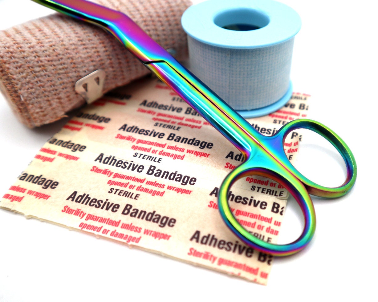 Personalized Bandage Scissors To Give As Gifts To Nurses, Nursing Students Graduates, and Veterinary Vet Tech, And Nurse Appreciation