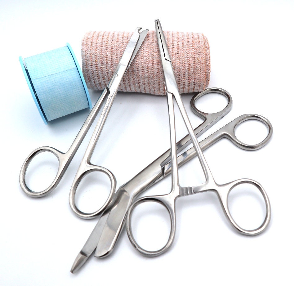 Personalized Gift For Nurses With Bandage Scissor, Hemostat, Suture Scissors | Nursing Students Graduation Gift, Veterinary Vet Tech Gifts