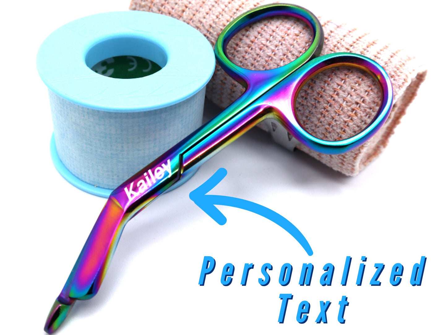 Small Personalized Bandage Nurse Scissors for Nurses, Vet Tech And Nursing Students, Custom Nurse Appreciation Vet Tech & Veterinary Gift