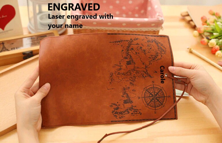 Personalized Leather PU Pencil Roll Up Case, Paint Brush Case Personalized Gift for Artists And Painters, Artist Roll Up Gifts For Valentine