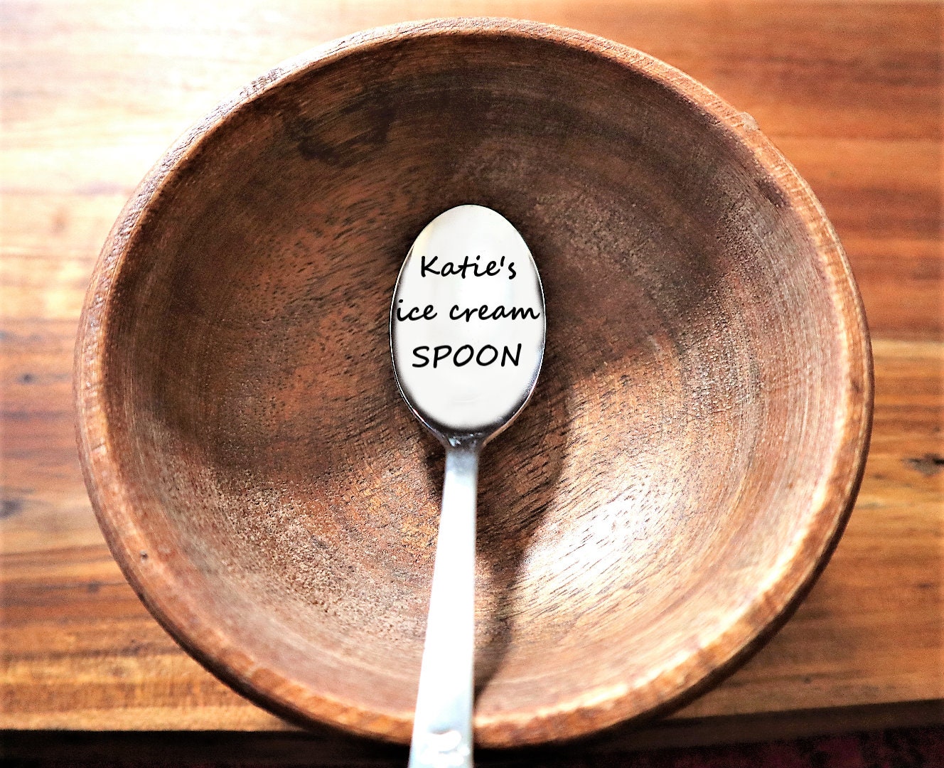Personalized Spoon Silverware Engraved With Your Custom Message For Valentine and Birthday Gift | Engraved Gift Spoons For All Occassions