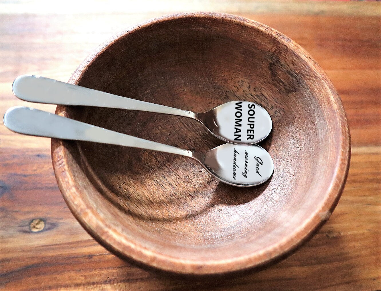 Custom Engraved Silverware With Personalized Message On Spoons And Forks | Customized  Unique Gifts For Birthdays And Special Ocassions