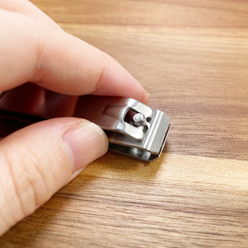 Custom Engraved Nail Clippers, Personalized Stainless Steel Nail Cutter for Grooming, Customizable Nail Clipper, Unique Gift for Men & Women