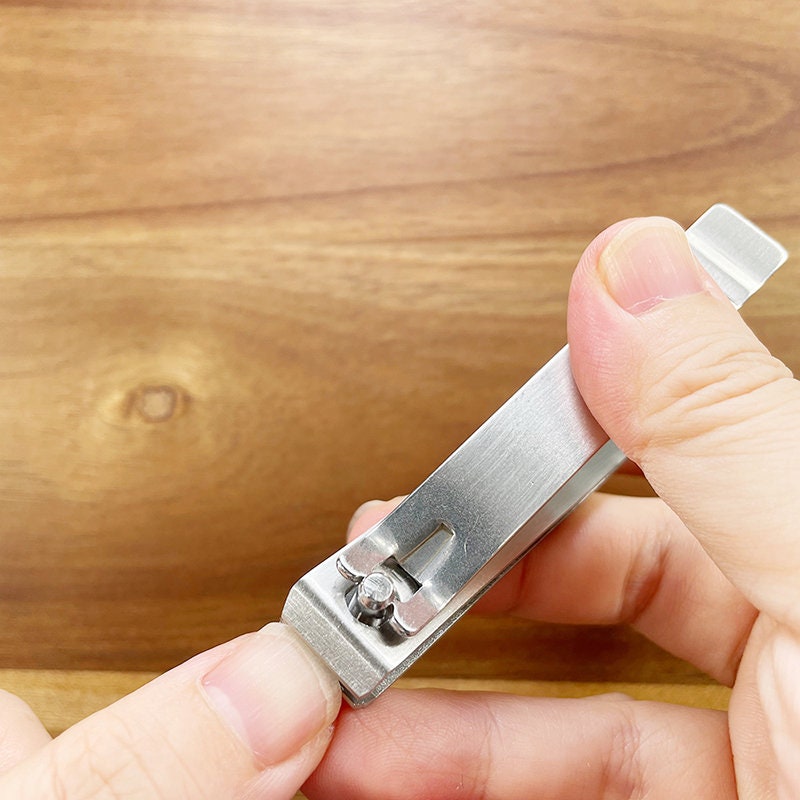 Custom Engraved Nail Clippers, Personalized Stainless Steel Nail Cutter for Grooming, Customizable Nail Clipper, Unique Gift for Men & Women