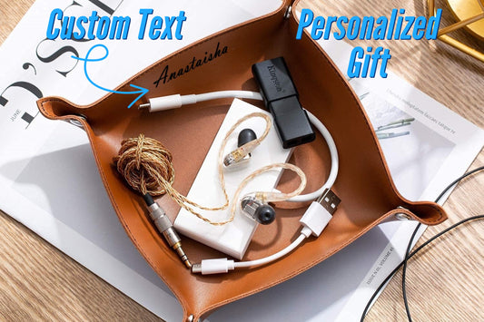 Personalized Valet Catch All Key Tray For Every Day Essentials, Custom Valet Tray And Jewelry Organizer, Valet Tray For Keys And Essentials