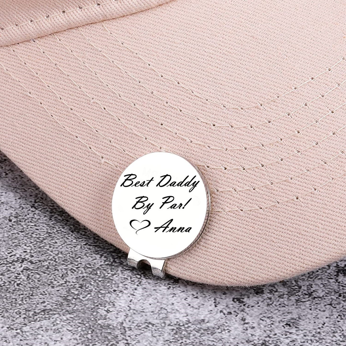 Personalized Golf Ball Marker With Divot Tool, Custom Golf Ball Marker with Magnetic Hat Clip, Engraved Golf Gift for Golfer, Gift For Coach
