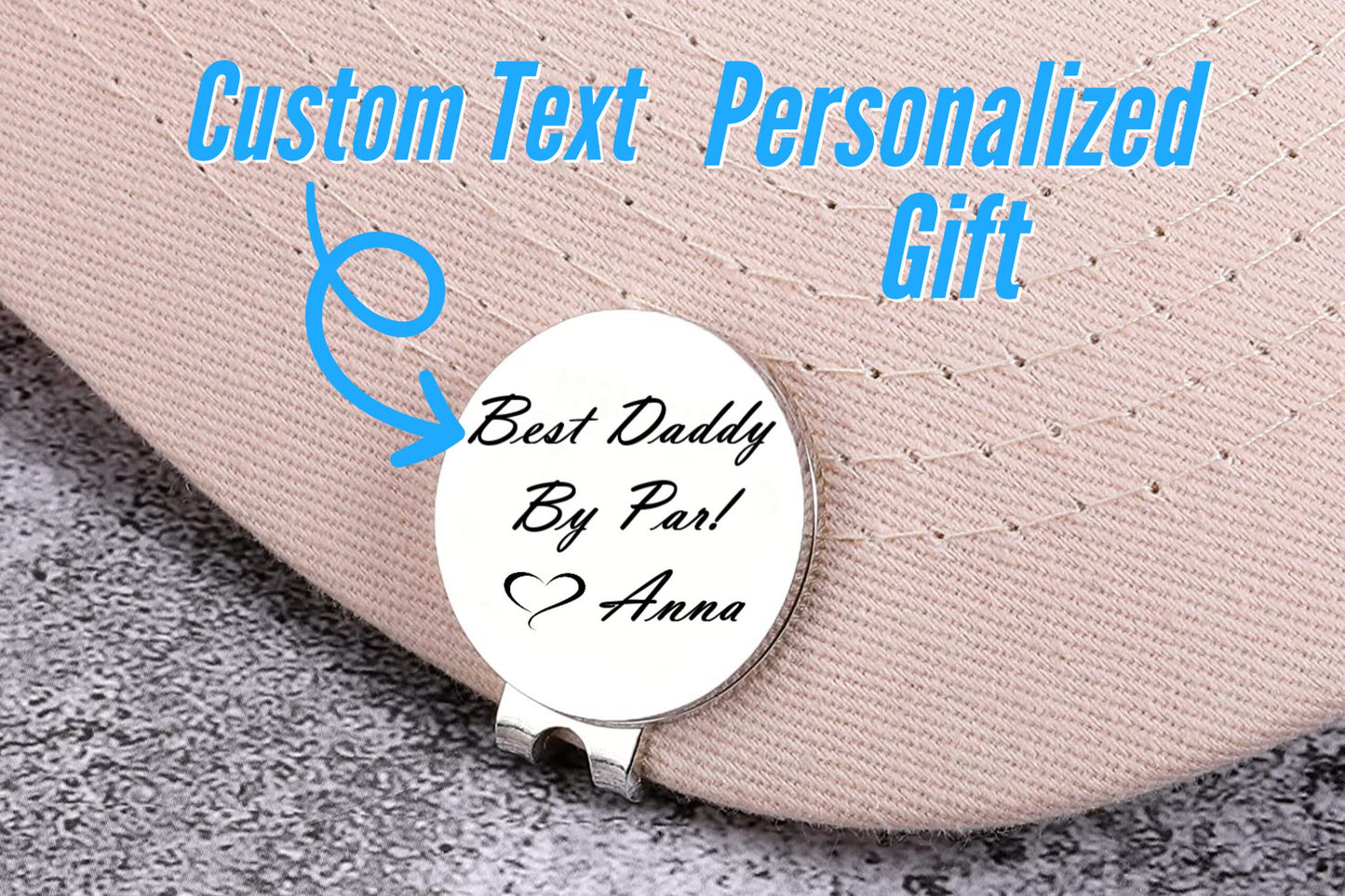 Personalized Golf Ball Marker Divot Tool, Custom Groomsmen Golf Ball Marker Gift, Engraved Father of the Groom  Gift, Customized Golf Gifts