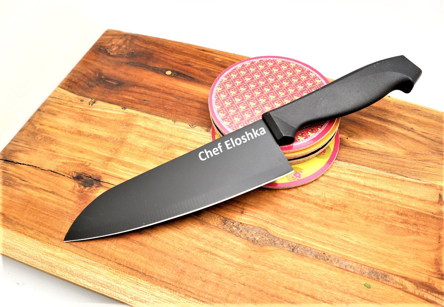 Engraved Chef Knife, Personalized Japanese Chef Knives With Cutting Board For House Warming Gift, Custom Engraved Cleaver Knife With Apron