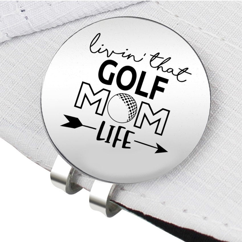 Personalized Golf Ball Marker, Golf Gifts For Men, Gifts For Golfers, Engraved Golf Ball Markers with Magnetic Hat Clip, Gift For Golf Dad