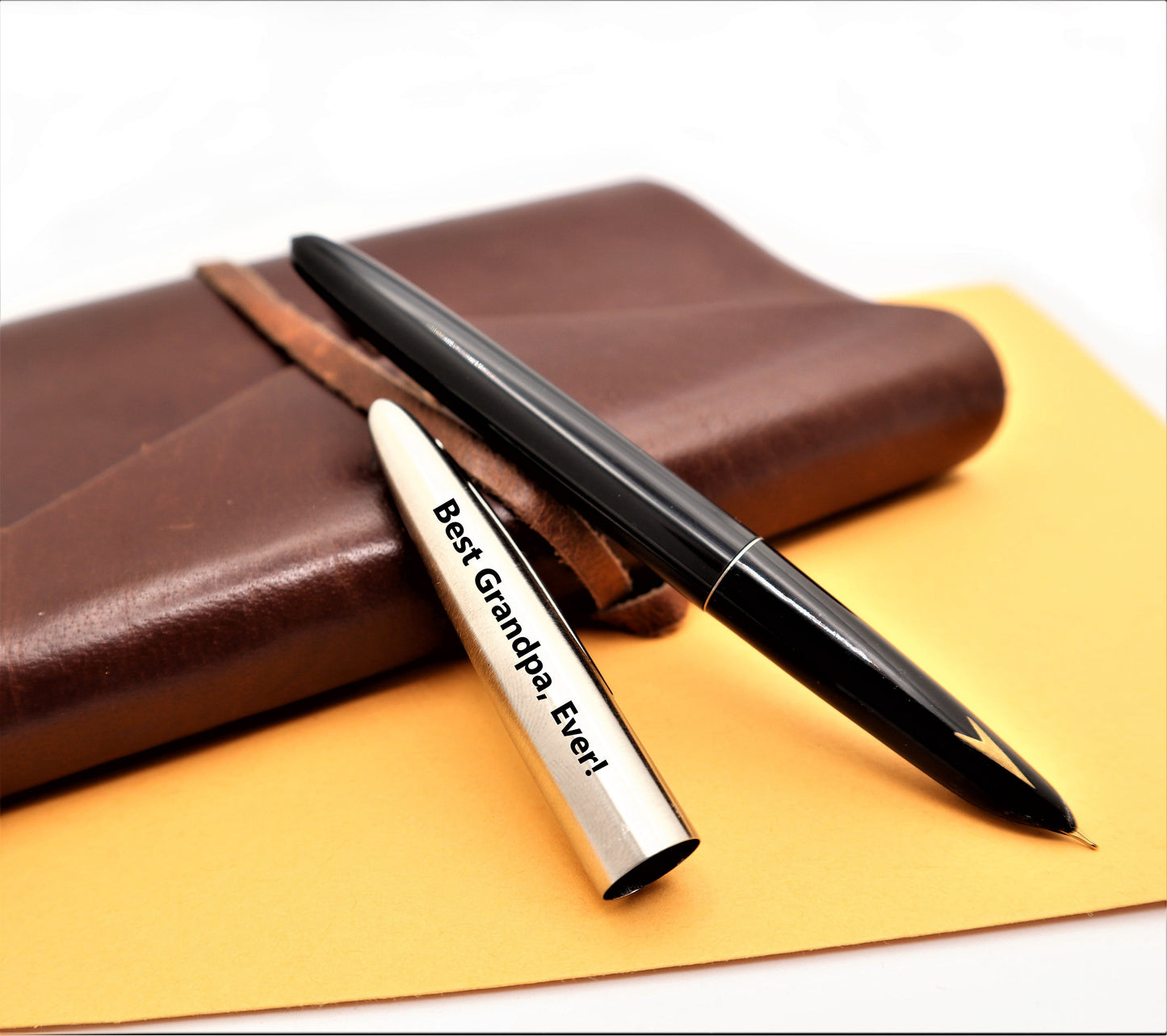 Personalized Gift Pen With Custom Engraved Message For Graduation Groomsmen Fathers Day Gifts for Him Men Dad Boyfriend Gift for Her Mothers