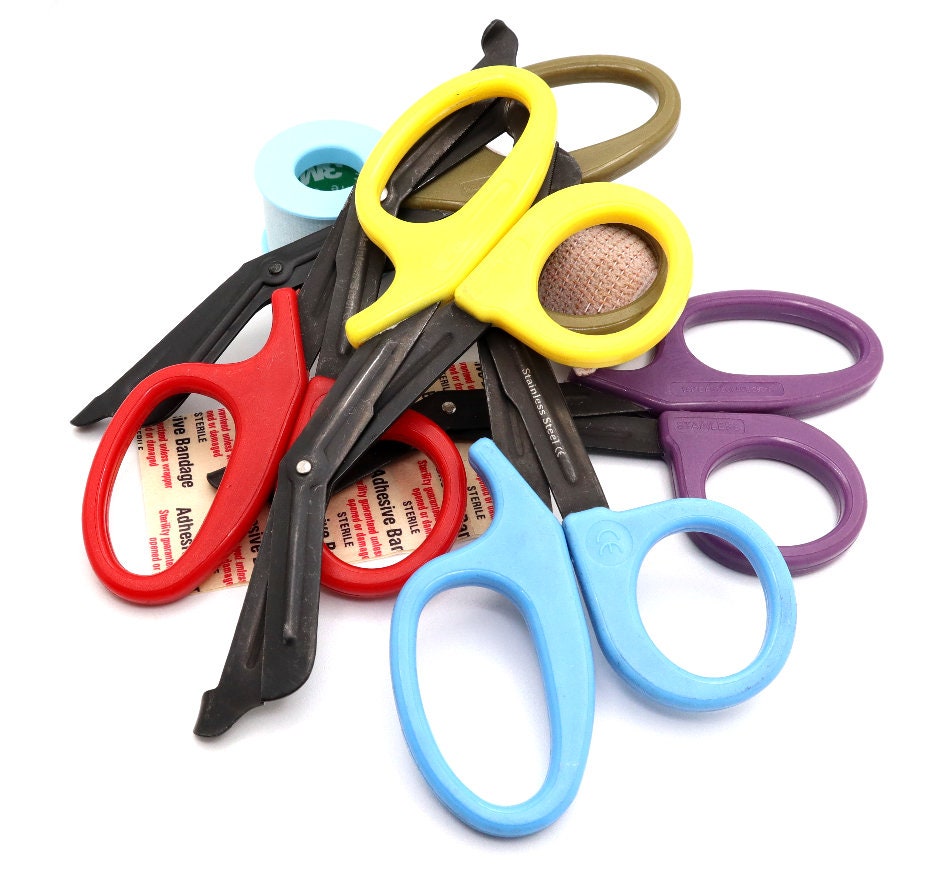 Personalized Bandage Scissor EMT Trauma Shear With Coated Black Stainless Steel For Nurses, Vet Tech Gift Ideas, And Nurse Appreciation Gift