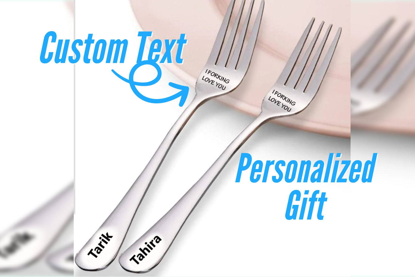 Personalized Silverware Fork And Spoon Gifts For Any Occasion, Custom Engraved Forks For Birthday Gift, Tailored Mothers & Fathers Day Gift