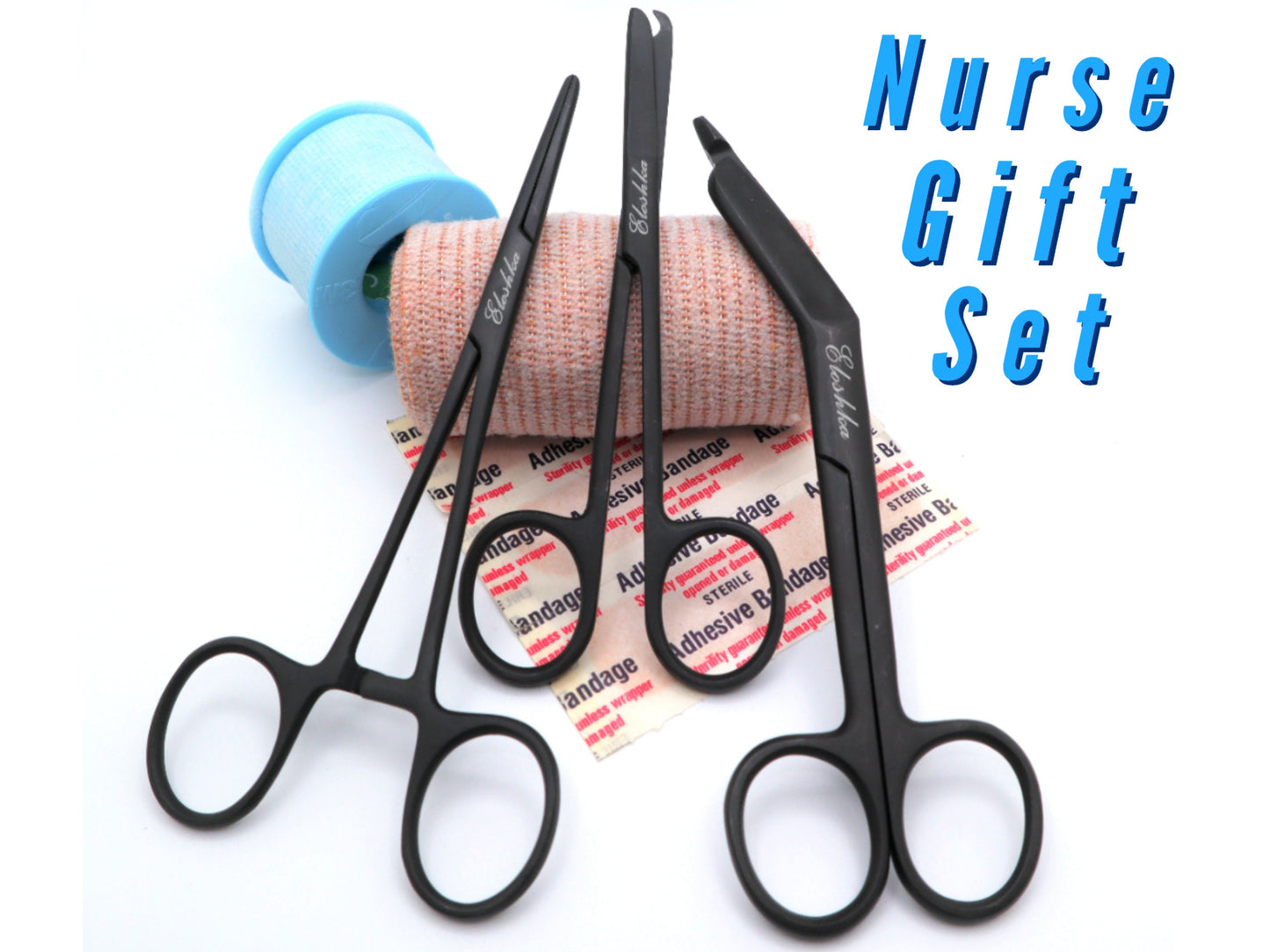 Personalized Gift For Nurses With Bandage Scissor, Hemostat, Suture Scissors | Nursing Students Graduation Gift, Veterinary Vet Tech Gifts